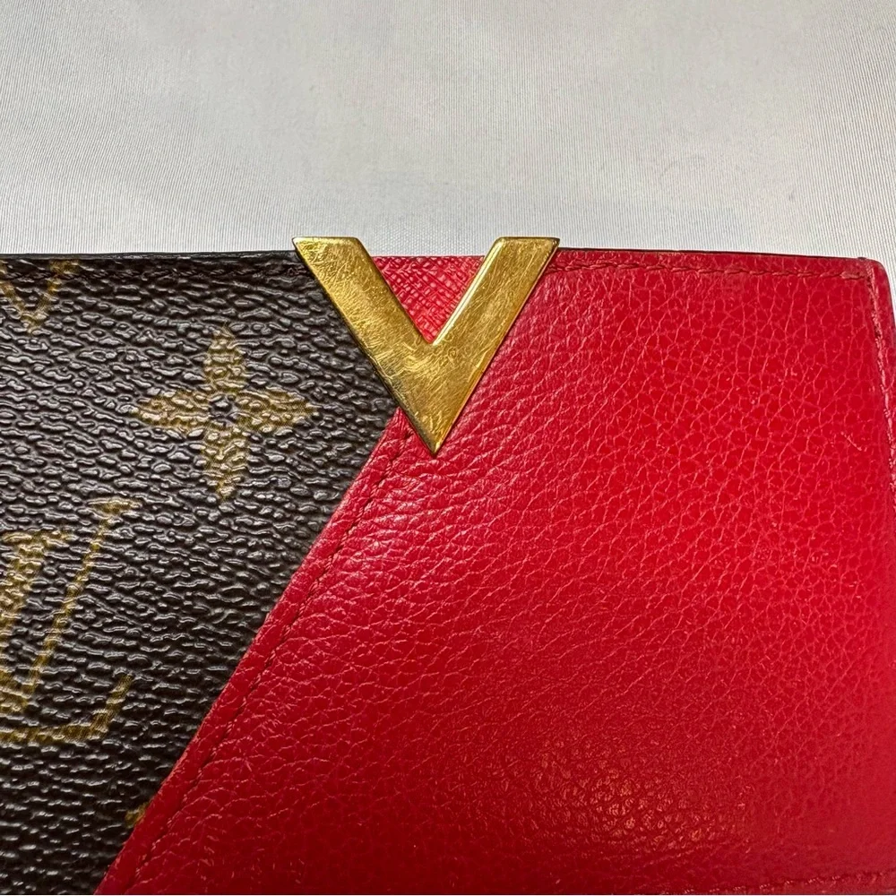 Louis Vuitton Kimono Card Case Holder in Cerise Cherry RARE - Picture 5 of 11